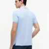 Polo em piqué elástico de corte justo Polo em piqué elástico de corte justo