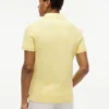 Polo em piqué elástico de corte justo Polo em piqué elástico de corte justo