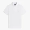 Polo em piqué elástico de corte justo Polo em piqué elástico de corte justo