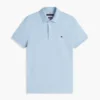 Polo em piqué elástico de corte justo Polo em piqué elástico de corte justo
