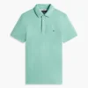 Polo em piqué elástico de corte justo Polo em piqué elástico de corte justo