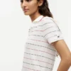 Polo Henley em piqué leve Polo Henley em piqué leve