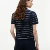 Polo Henley em piqué leve Polo Henley em piqué leve