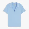 Polo Henley em piqué leve Polo Henley em piqué leve