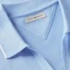 Polo Henley em piqué leve Polo Henley em piqué leve
