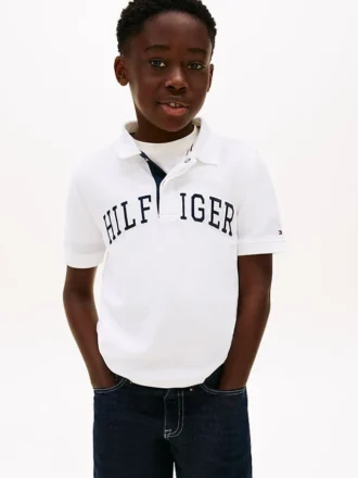 Polo infantil Hilfiger com grafismo