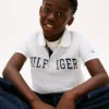 Polo infantil Hilfiger com grafismo Polo infantil Hilfiger com grafismo