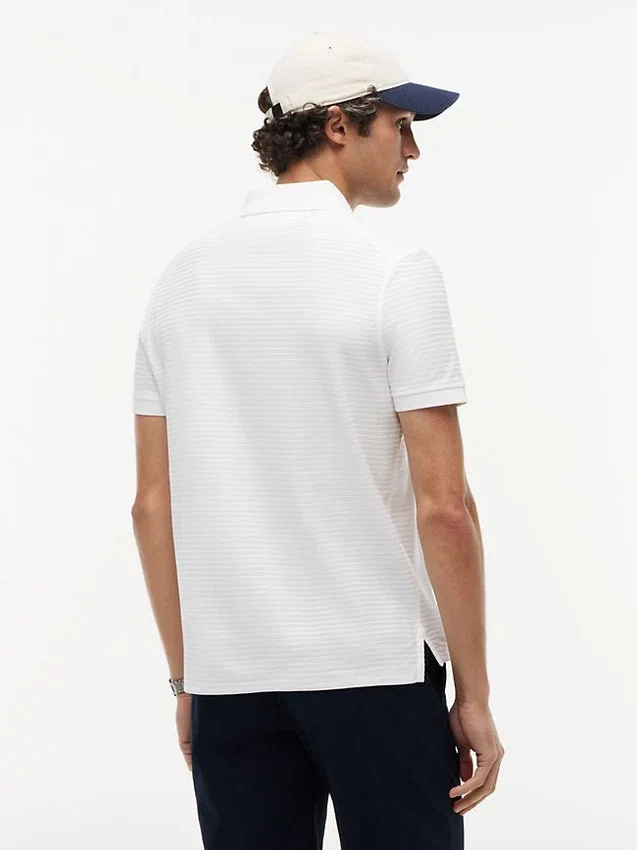 Polo Jacquard de corte regular da New York Label Polo Jacquard de corte regular da New York Label