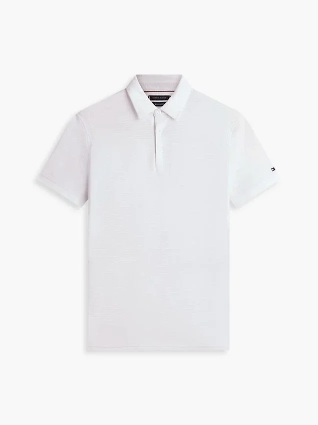 Polo Jacquard de corte regular da New York Label Polo Jacquard de corte regular da New York Label