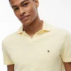 Polo Oxford Slub com textura e corte regular Polo Oxford Slub com textura e corte regular