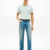 Polo Oxford Slub com textura e corte regular Polo Oxford Slub com textura e corte regular