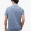Polo Oxford Slub com textura e corte regular Polo Oxford Slub com textura e corte regular