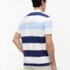Polo às riscas de corte regular Polo às riscas de corte regular