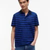 Polo às riscas Tommy Jeans de corte regular