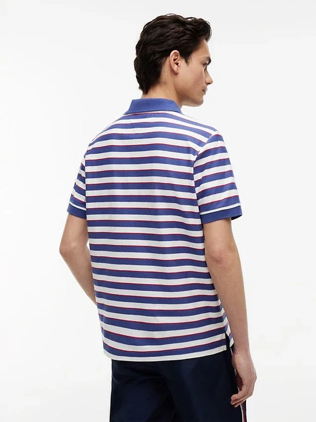 Polo às riscas Tommy Jeans de corte regular Polo às riscas Tommy Jeans de corte regular