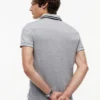 Polo Slim Fit com efeito mesclado Polo Slim Fit com efeito mesclado