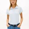 Polo Slim Fit com logótipo de folha de louro Polo Slim Fit com logótipo de folha de louro