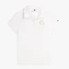 Polo Slim Fit com logótipo de folha de louro Polo Slim Fit com logótipo de folha de louro