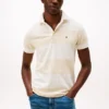 Polo Slim Fit com riscas de râguebi Polo Slim Fit com riscas de râguebi