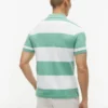 Polo Slim Fit com riscas de râguebi Polo Slim Fit com riscas de râguebi