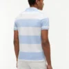 Polo Slim Fit com riscas de râguebi Polo Slim Fit com riscas de râguebi