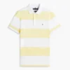 Polo Slim Fit com riscas de râguebi Polo Slim Fit com riscas de râguebi