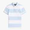 Polo Slim Fit com riscas de râguebi Polo Slim Fit com riscas de râguebi