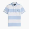 Polo Slim Fit com riscas de râguebi Polo Slim Fit com riscas de râguebi