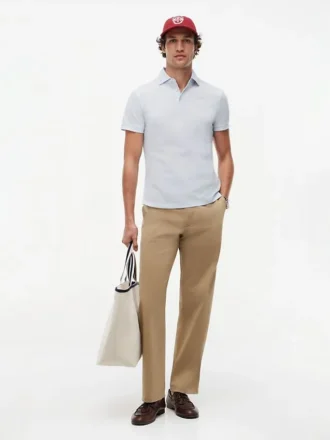 Polo Slim Fit Mercerizado da New York Label