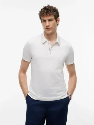 Polo TH Performance com fecho de correr