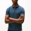 Polo Tommy com corte regular e elástico Polo Tommy com corte regular e elástico