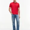 Polo Tommy com corte regular e elástico Polo Tommy com corte regular e elástico