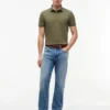 Polo Tommy com corte regular e elástico Polo Tommy com corte regular e elástico