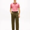 Polo Tommy com corte regular e elástico Polo Tommy com corte regular e elástico