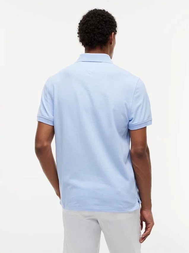 Polo Tommy com corte regular e elástico Polo Tommy com corte regular e elástico
