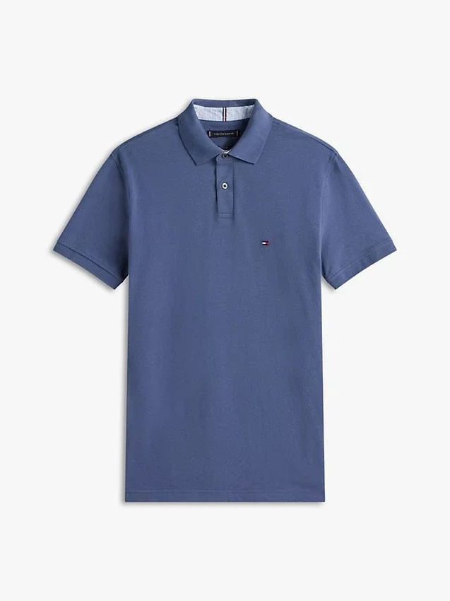 Polo Tommy com corte regular e elástico Polo Tommy com corte regular e elástico