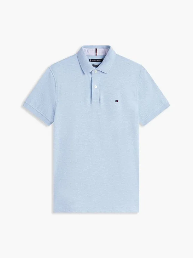 Polo Tommy com corte regular e elástico Polo Tommy com corte regular e elástico