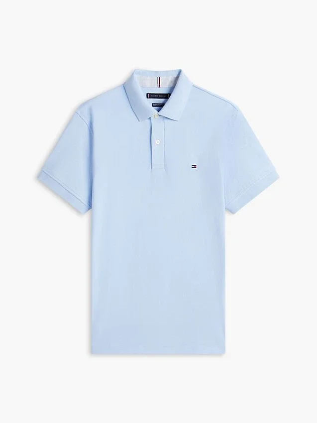 Polo Tommy com corte regular e elástico Polo Tommy com corte regular e elástico