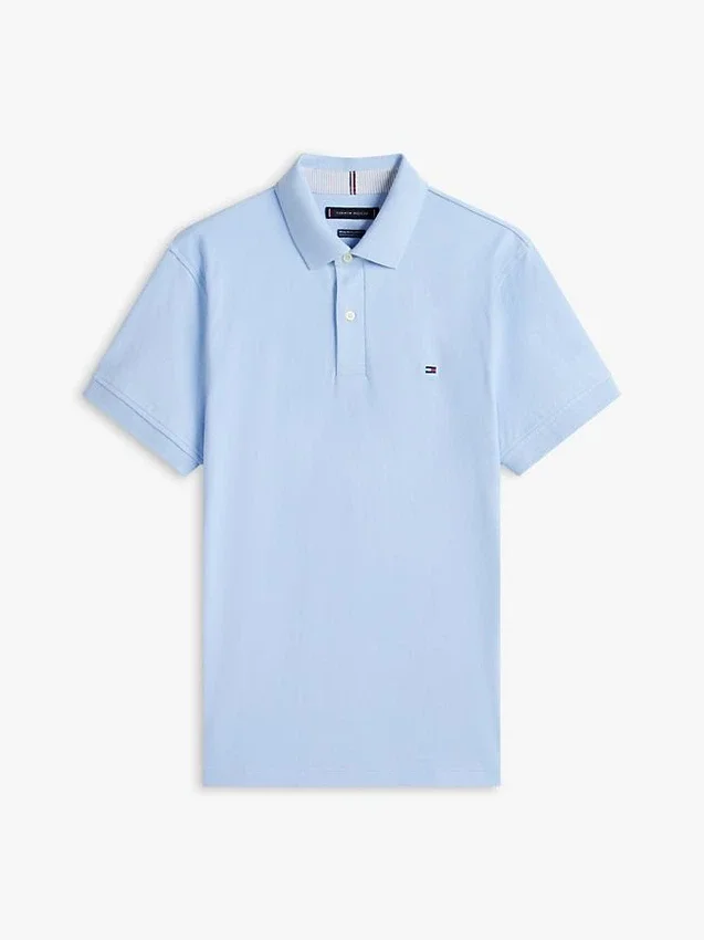 Polo Tommy com corte regular e elástico Polo Tommy com corte regular e elástico