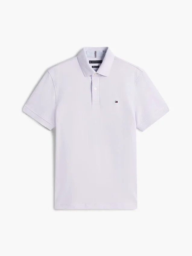 Polo Tommy com corte regular e elástico Polo Tommy com corte regular e elástico