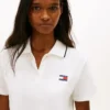 Polo Tommy Jeans de corte curto e largo Polo Tommy Jeans de corte curto e largo