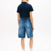 Polo Tommy Jeans de corte curto e largo Polo Tommy Jeans de corte curto e largo