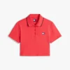 Polo Tommy Jeans de corte curto e largo Polo Tommy Jeans de corte curto e largo