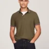 Polo Tommy Wicking de corte regular Polo Tommy Wicking de corte regular