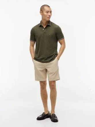 Polo Tommy Wicking de corte regular