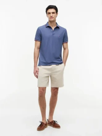 Polo Tommy Wicking de corte regular