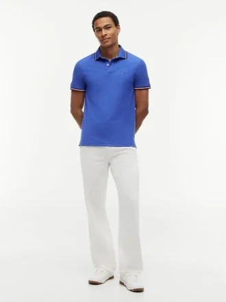Polo Tommy Wicking de corte regular