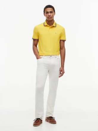 Polo Tommy Wicking de corte regular
