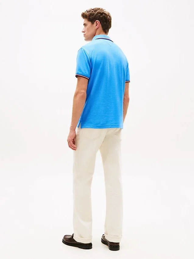 Polo Tommy Wicking de corte regular Polo Tommy Wicking de corte regular