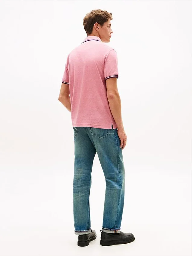 Polo Tommy Wicking de corte regular Polo Tommy Wicking de corte regular